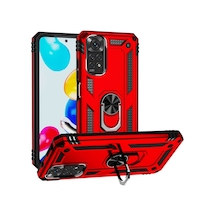 Xiaomi Redmi Note 11 Global Kılıf Vega Yüzüklü Standlı Zırh Kılıf