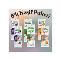 Jungle Kedi Lolipop 3 Çeşit X 6