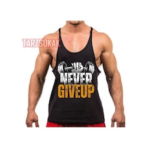 Tarzsokak Gym Tank Top Fitness Sporcu Atleti Gym28 Siyah