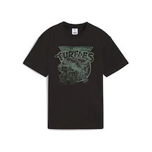 Puma Puma X Tmnt Graphic Tee Çocuk T-shırt 63008401 SIYAH