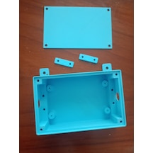Elektronik Proje Kutusu 112 72 37 Mm 3 Renk Beyaz Siyah Mavi