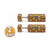 Yaylı Sürgü 45 X 65 Mm Yaylı Sürgü Küçük 2 Adet Bronz