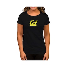 University of California Siyah Kadın Tişört Siyah