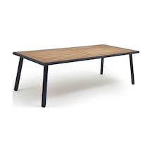 Erinöz Milano İreko Tabla 100 x 230 CM Alüminyum Masa Antrasit