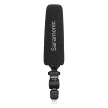Videolar, Vlogging, Canlı Yayın, Sosyal Medya Güncellemeleri Ve Daha Fazlası İçin Apple Uyumlu iPhone'lar Ve iPad'ler İçin Lightning'li Saramonic Tek Yönlü Mikro Shotgun Mikrofon Smartmic5 Di