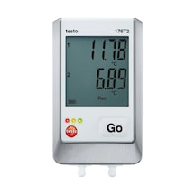 Testo 176t2 Çift Kanallı Sıcaklık Datalogger Tek Cihaz