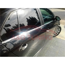Vw Jetta Krom Cam Çıtası Tk 2006-2011 4 Prç Paslanmaz Çelik N11.5604