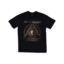 Arch Enemy Baskılı Unisex %100 Pamuk Siyah T-shirt SIYAH