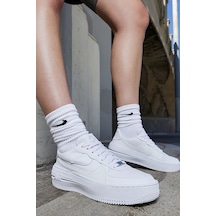 Nike Air Force 1 Plt Af Orm Beyaz Kadın Spor Ayakkabı