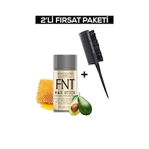 Fontenay Hair Wax Stick 75gr + Profesyonel Topuz Fırçası 3033 +topuz Krepe Şiş Tarak 3043 3'lü Set