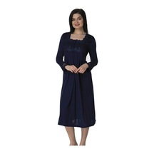 Kadın Lacivert Hamile Lohusa Gecelik, Xl, Ef2404ef-869bst0016975 Açık Bej - Beyaz