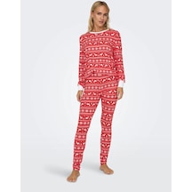 Only Kırmızı Kadın Pijama Takımı 15309334 001 Only Kırmızı Kadın Pijama Takımı 15309334 001