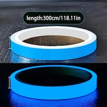 Honeybeeshop Mavi Karanlıkta Parlayan Bant Merdiven Duvarlar Çıkış İşareti Floresan Yapışkan Okul Kitap