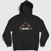 Presmono Unisex Bo Call Of Duty Kapüşonlu Sweatshirt Siyah