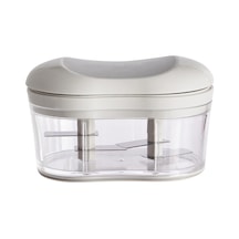 Teltree Pratik Mutfak Yardımcısı: Manuel Sarımsak Doğrayıcı Ve Sebze Kesici Gri