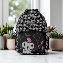 Kuromi 2025 Yılı Orjinal Yeni Sezon Okul Çantası Standart