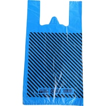 Hışır Çizgili Mavi Siyah Baskılı Orta Boy 1 Kg
