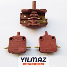 Elektrikli Şofben Komütatör + Switch (Siviç) - Vidalı