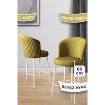 Beyaz - Fıstık Yeşili - Beyaz