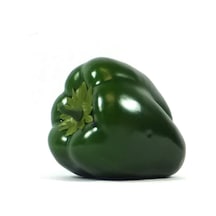 Yapay Yeşil California Biber Dolma Biber 1Adet 10x7 Cm Gerçek Boy