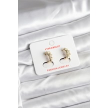 Mey İthalat 14k Gold Renk Kaplama Cm Kadın Küpe Diğer 08961579