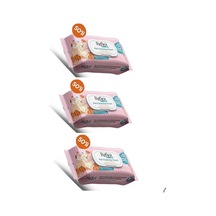 Reflex Care Evcil Hayvanlar İçin Çok Amaçlı Hijyenik Temizleme Havlusu, 50'li X 3 Paket
