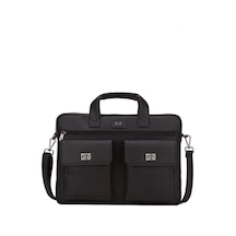 Bilik Deri Siyah Rölax Unisex Laptop & Evrak Çantası Crl V-40 001