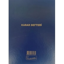 Kocaoluk Karar Defteri Ciltli 100 Ypr