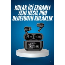 2025 Model Bluetooth Kulaklık Dokunmatik Ekran Yüksek Ses Kalitesi Kulak Içi