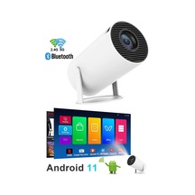 Taşınabilir Android 11 Projektör, Bluetooth, Wifi6, Beyaz, Yüksek Kalite, Eğlence Keyfi-129576
