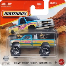 C0859 Matchbox 1:64 Tekli Arabalar Chevy K1500 Pıckup Jhp34