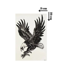 Kartal Geçici Dövme Şablonu - Ff037