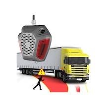 Powermaster Pm-21671 Tır - Kamyon Kör Nokta Uyarı Ve Acil Aydınlatma Cihazı - Sensörsüz Türkçe Dil