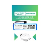 Dreame L10s Pro Gen2 Uyumlu Batarya 6400mah Robot Süpürge Bataryası Rll42sda