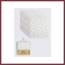 Storeşahin Koala 20x20 10'lu Penye Mendil 90165 Ekru Renk: Ekru Shn0720