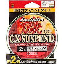 Gosen Limitations Cx Suspend 150m Açık Yeşil Monofilament Olta Misinası - 0.205mm