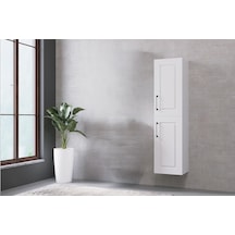 Denko Royal 35 Cm Beyaz Banyo Boy Dolabı