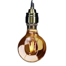 Ecolite E27 Duylu G95 7.5 W Rustik Glop Ampul Gold
