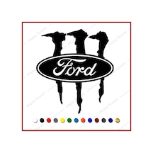 Ford Pençe Sticker Monster Pençe Ford Arma Sticker