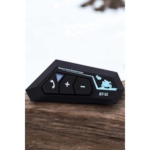Buğz İnterkom Intercom Kask Kulaklık Bt22 Bluetooth Motosiklet Kulaklık 5.0 Bluetooth