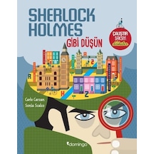 Sherlock Holmes Gibi Düşün-Çalıştır Saksıyı Dahiler - Carlo Carzan - Domingo Yayınevi