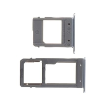 Samsung Galaxy Uyumlu A5 2017 Sim Kart Yuvası Çekmecesi Siyah Renk