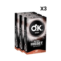 Okey Ultra Hisset Prezervatif 10'lu X3 Adet