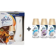 Glade Otomatik Sprey Oryantal Oud + Temiz Çarşaf Ferahlığı + Lavanta 4 x 269 ML