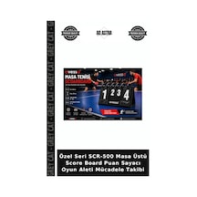Özel Seri Scr-500 Masa Üstü Score Board Puan Sayacı Oyun Aleti Mücadele Takibi