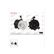 12v Kalorifer Motoru Peugeot 407 2004-2011 Citroen C5 Iıı 2008-2015 356w