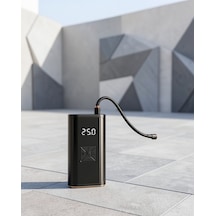 Dijital Lastik Pompası Kablosuz 12v Powerbank Destekli