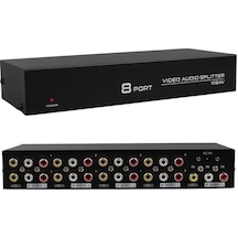 Pm-4832 8 Port Video Stereo Audio Dağıtıcı Çoğaltıcı 1024x768-85hz