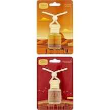 Uhud Kokusu ve Kubbetüs Sahra Kokusu 8 ML Araba Kokusu Cam Şişe