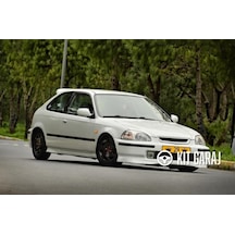 Kit Garaj Civic 96-98 Typer Ön Ek Plastik Sportif & Dayanıklı Tasarım Boyasız